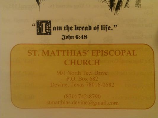 St. Matthias Episcopal Church