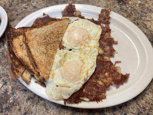 Crazy Good Hash and Eggs