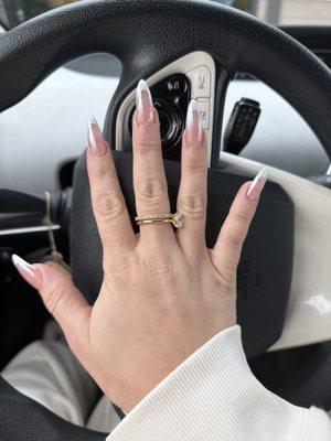 French almond chrome by Julie