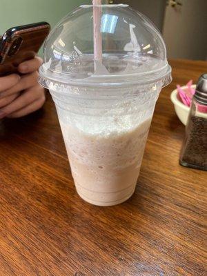 Butter Rum Frappe