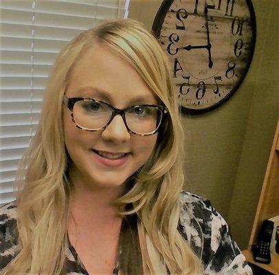 Fiscal Manager Brittany Hettick