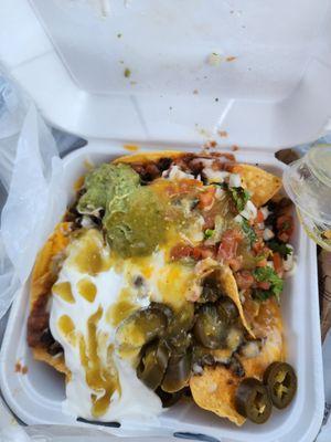 Half order of asada nachos