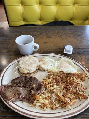 Steak and Rib Eye Steak & Eggs