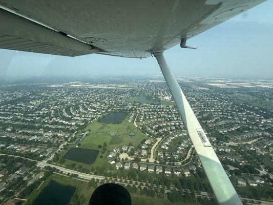 View over Bolingbrook