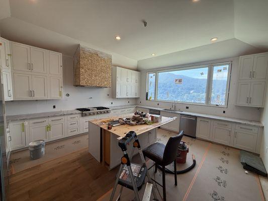 Just need the island and the hood