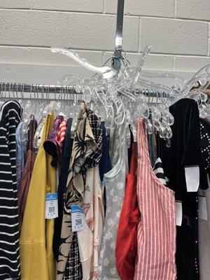 Any customer's could have hurt by the way those hangers areThey