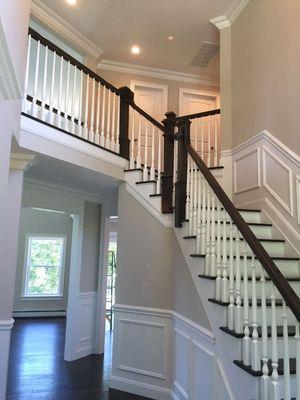 House painting and trim installation in St James NY, 11780