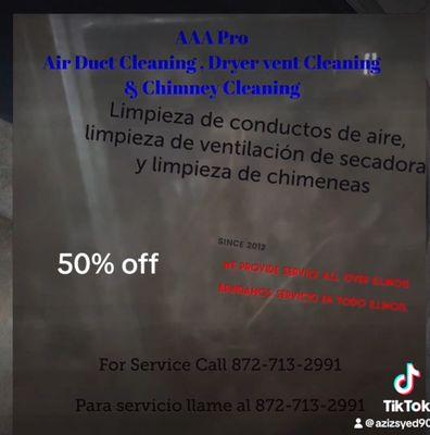 AAA Pro Air Duct & Dryer Vent Cleaning