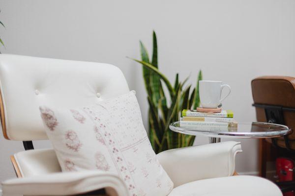 One of our therapy chairs