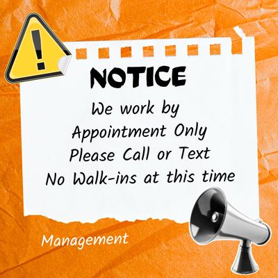 Appointment Only