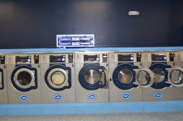 UV Light Sanitization provided for all washers