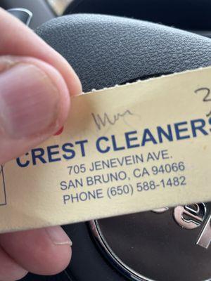 Crest Cleaners
