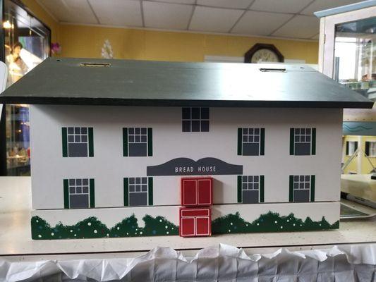 For sale. Dollhouse Breadbox.
