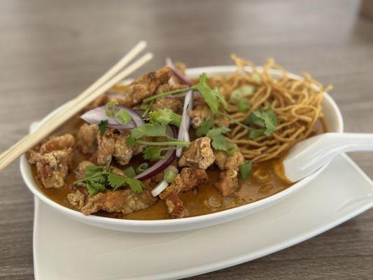 Khao Soi Crispy Chicken