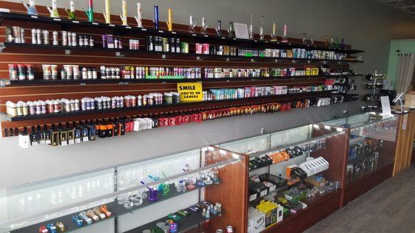 They are moving their CBD stuff to a new location and expanding their vape business at this location as of 4/2/21. Nice shop!