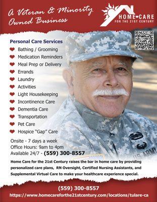 Home Care For The 21st Century-Tulare