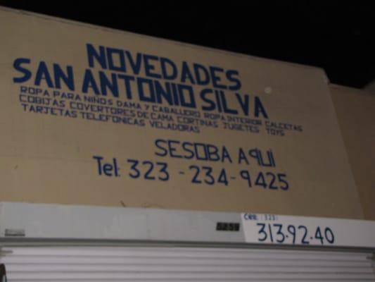 Novedades San Antonio Silva