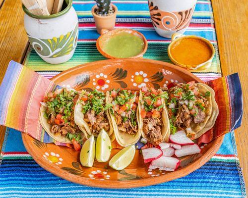 Tacos Asada Taco: Grilled steak
Chicken Taco: Tender chicken, fresh and savory.
Al Pastor Taco: Spiced pork, pineapple