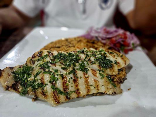 Tacu Tacu grilled