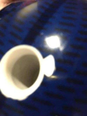 Damaged bowling ball by ball return