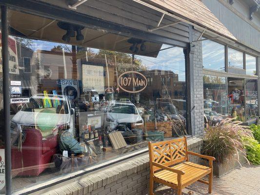 Outside the speakeasy side