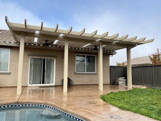 Non insulated with skylights