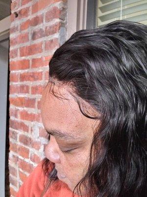 Lace frontal
