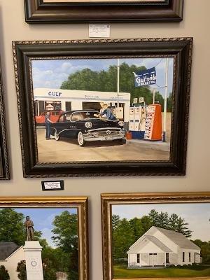 A sampling of art for sale. Some of it as you can see, quite good!