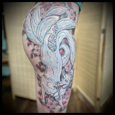 Traditional Japanese kitsune