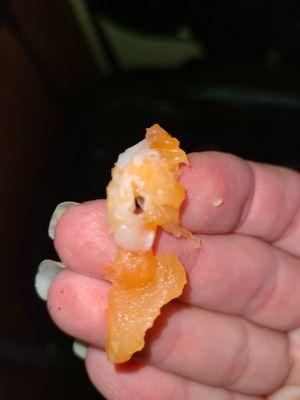 I've never spit out salmon before!