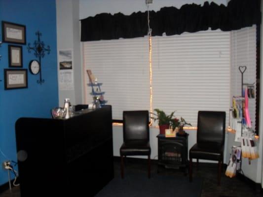 a comfortable waiting room