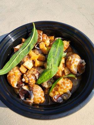 Oc huong vietnamese snails in garlic butter