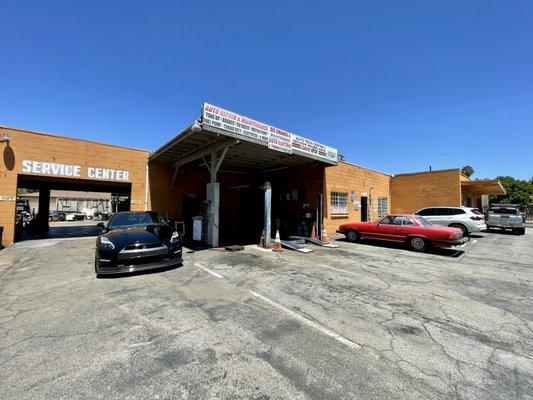 We service all types of cars!