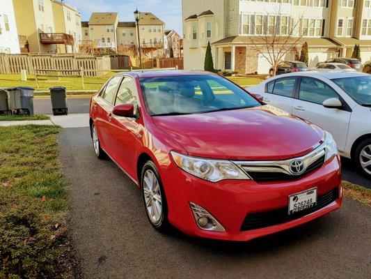 My used 2012 Toyota Camry Hybrid
