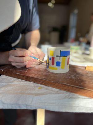 Handbuilding project for a company offsite