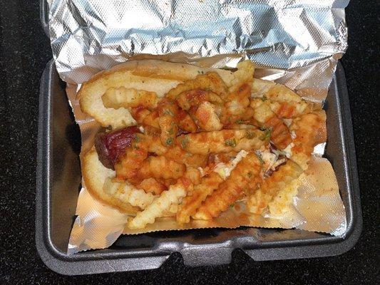 Polish Boy & Shrimp Po'Boy