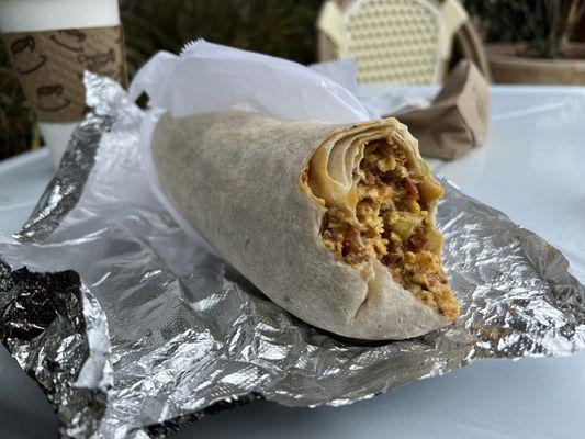 Breakfast burrito