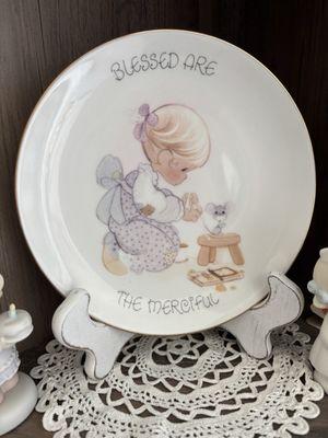 My Favorite find! Vintage precious moments decor plate.