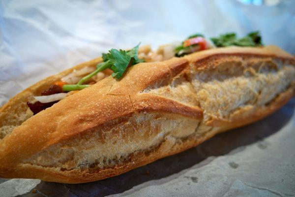 BBQ pork banh mi