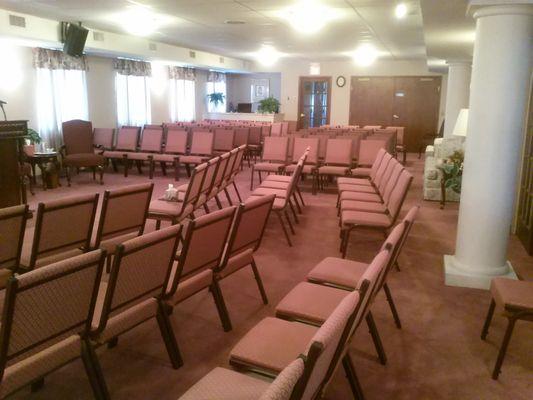 Inside our main chapel