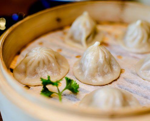Really good soup dumplings!  @NOMTASTICFOODS