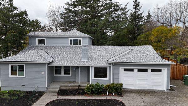 New shingles roof system