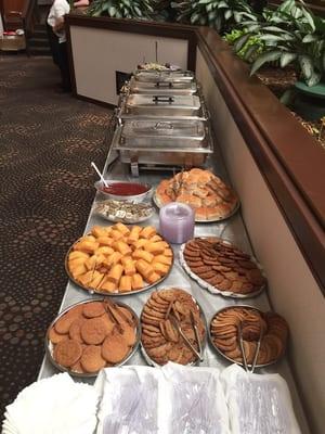 Home made cookies are a perfect way to end any meal. (Party of 100)