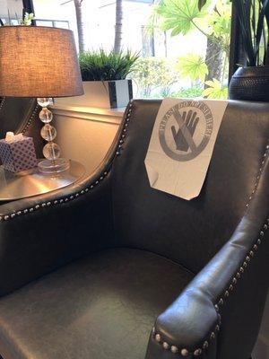 Ultra safe waiting room