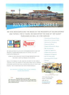 River Stop Shell