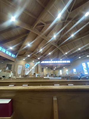 A very spacious serene church