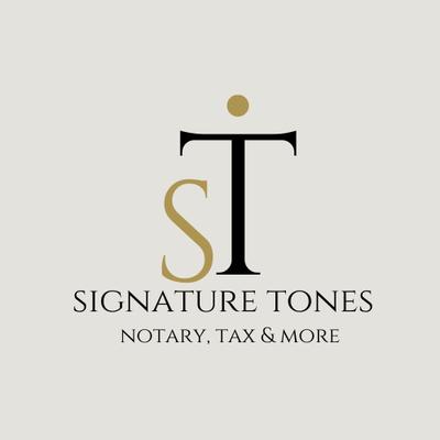 Signature Tones Notary, Tax & More