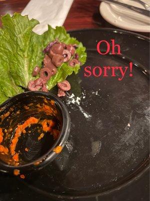 That's was the smoked meat and feta appetizer