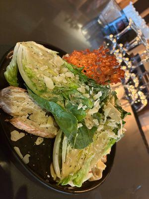 Enormous ceasar salad.