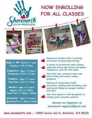 Shorenorth Cooperative Preschool